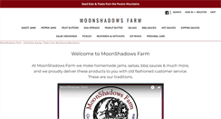 Desktop Screenshot of moonshadowsfarm.com